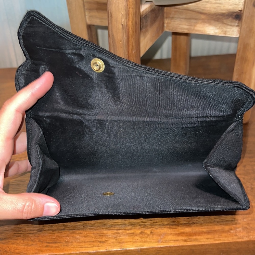 Vintage Black Clutch - Picture 4 of 6